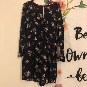 American Eagle Floral Romper